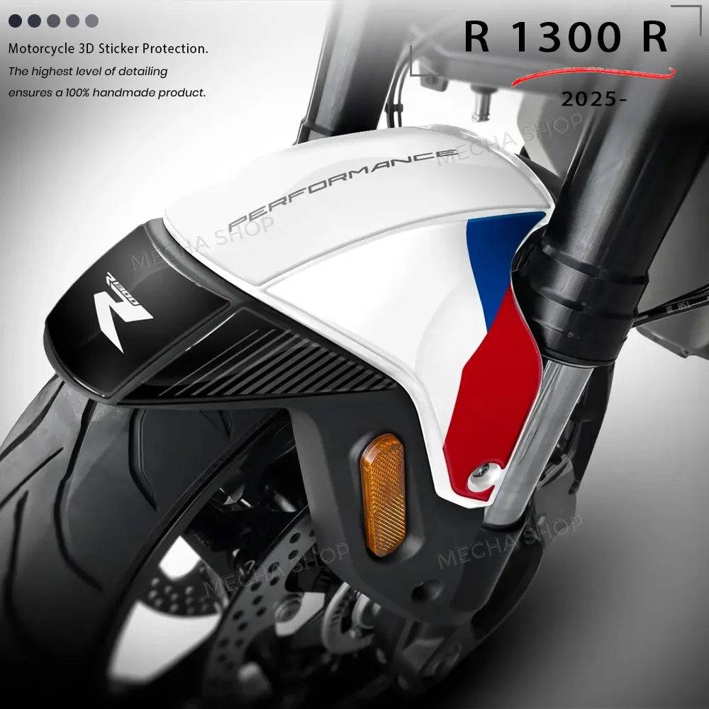 3D Gel Sticker Protection Motorcycle Accessories For R 1300 R 2025- R1300R Fender Decal