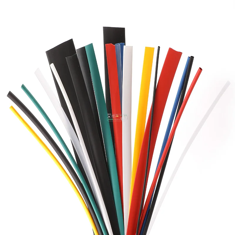 AVSSZ 1m bezworkowy kolor termokurczliwa rurka ciepła rękaw termokurczliwa rurka przyjazny dla środowiska kabel Audio tuleja izolacyjna