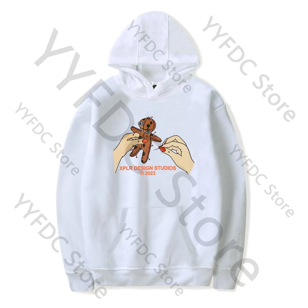 Sam And Colby Hoodies Fashion Cartoon Voodoo Sweatshirts XPLR Merch Unisex Pullovers Men Women Hip Hop Y2k Hoodie