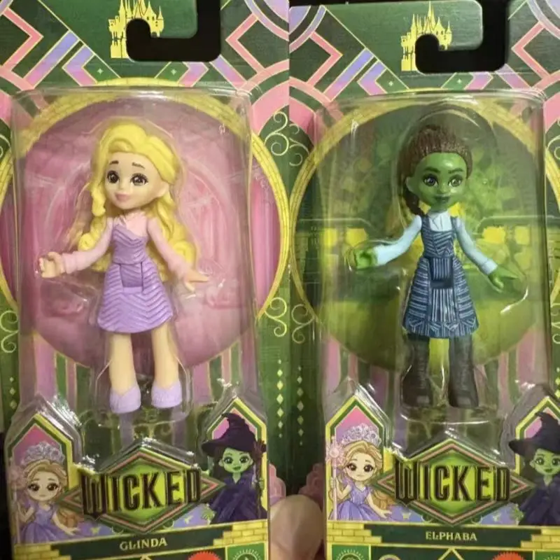 

New Barbie Evil Movie Periphery Elphaba Glinda Surprises Fans with Bubble Spinning Doll Series Ornament Blind Box Surprise Toys