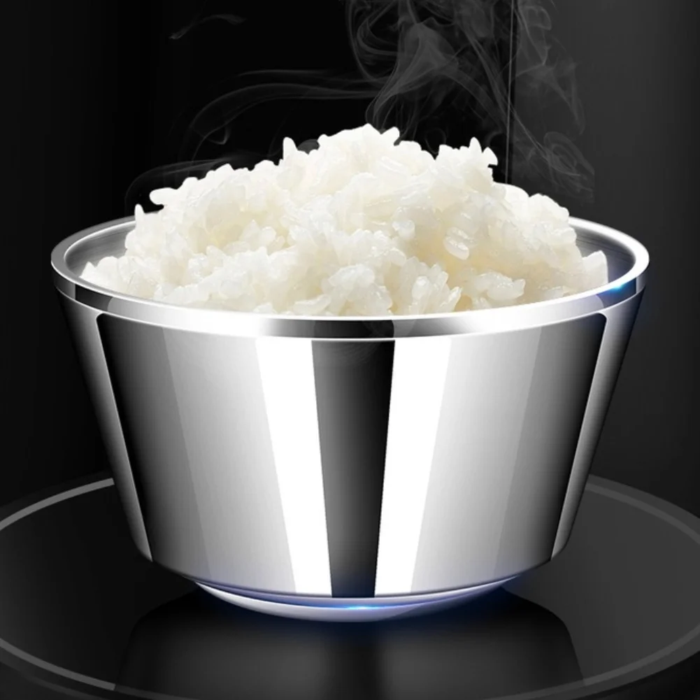 Insulated Stainless Steel Bowl Constructed from 316L Material for Durability Hollow Design Minimizes Heat Conduction During Use