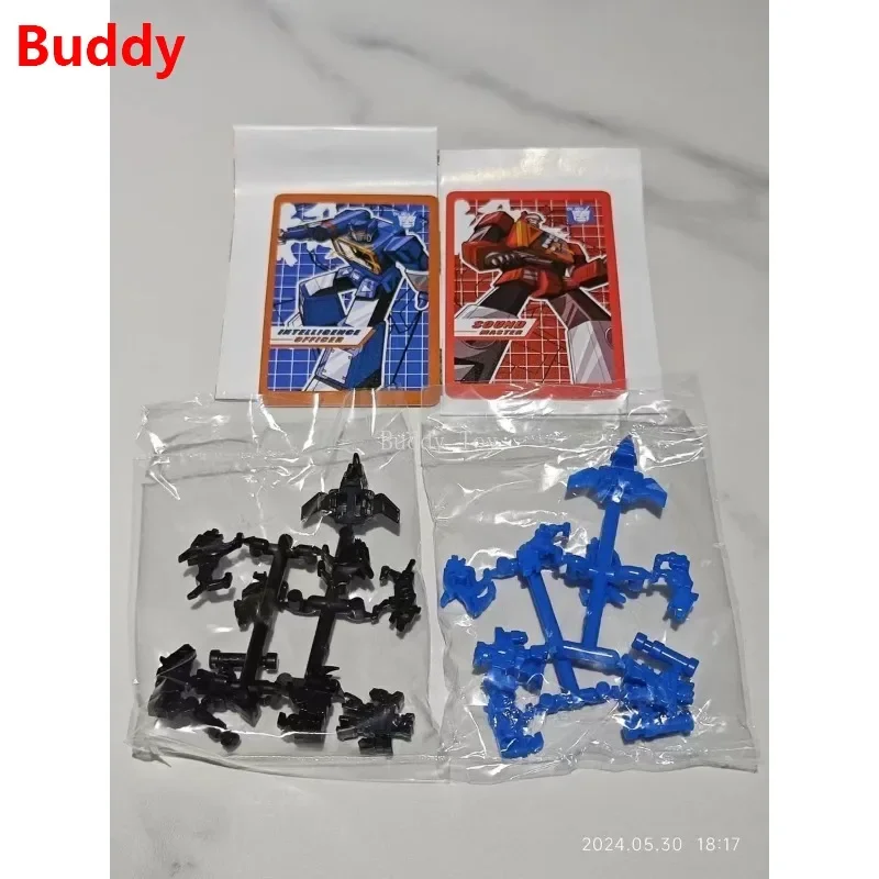 Auf Lager DR.WU Transformation DW-E02D&DW-E16D DW-E02M&DW-E16M MONITOR SOUND MASTER Soundwave Blaster Set Mini Actionfigur