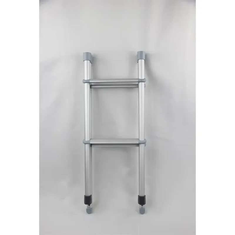 STLF عالية الشد سبائك الألومنيوم RV سلم خارجي 4 خطوات قافلة سلم قابل للطي Rv سلم خارجي