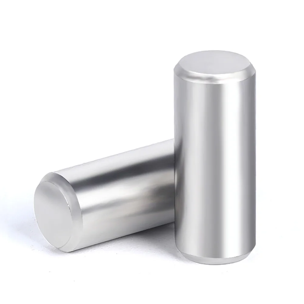 304 Stainless Steel Cylindrical Pin Locating Dowel M6 M8 Parallel Pins Fastener Solid Cylinder 6-80mm Metal Dowel Pins