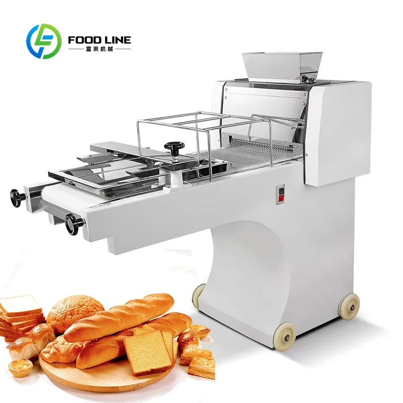 Bread Automatic Dough Moulder Stainless Steel Baking Special Bakery Equipment Toast Shaping Making Machine Customized