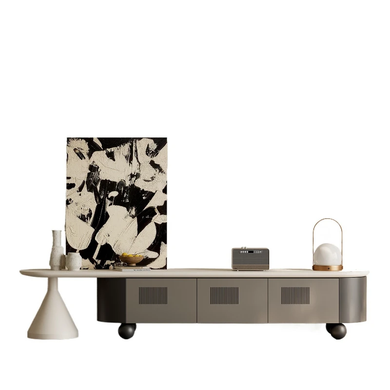 Telescopic TV Cabinet Living Room Light Luxury Premium Home TV Cabinet