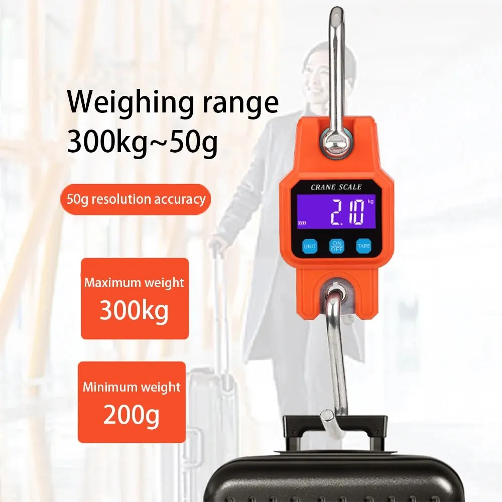 WeiHeng C06 Portable Electronic Hook Scale Charging Bluetooth Mini Lifting Scale For Household Use