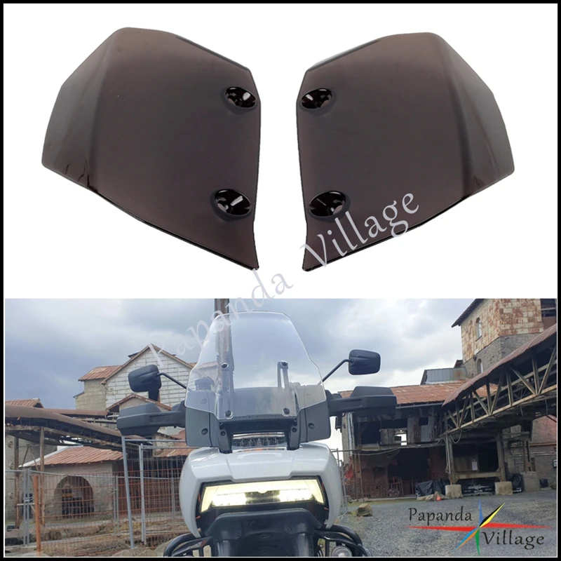 1 Pair Motorcycle Side Widened Windshields Windscreens Air Deflectors Fairings For Harley Pan America 1250 S PA1250 2021-2024