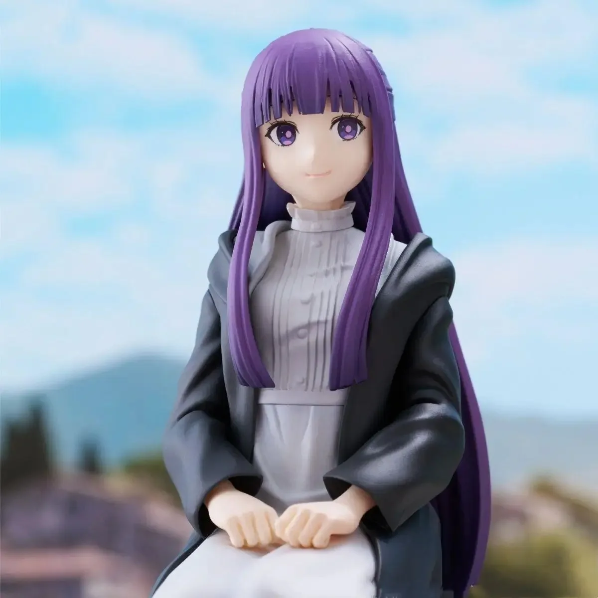 14-19 سنتيمتر المعكرونة سدادة سوسو لا فريرين أنيمي فتاة الشكل فريرين ما وراء نهاية الرحلة عمل الشكل تحصيل نموذج اللعب