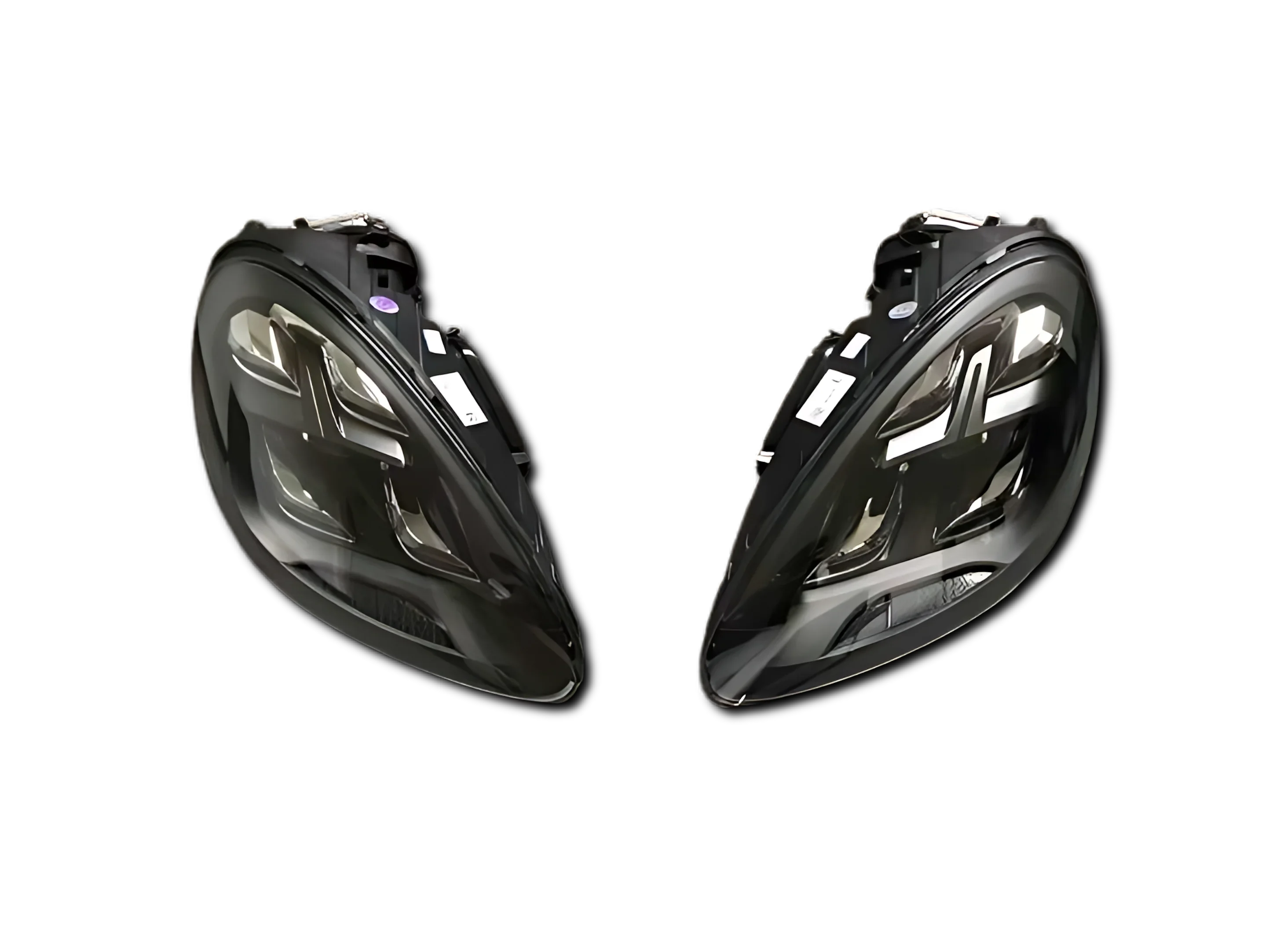 LED Matrix Headlights 12V New for 2011-2014 958-1 Models Upgrade with Lossless Installation
