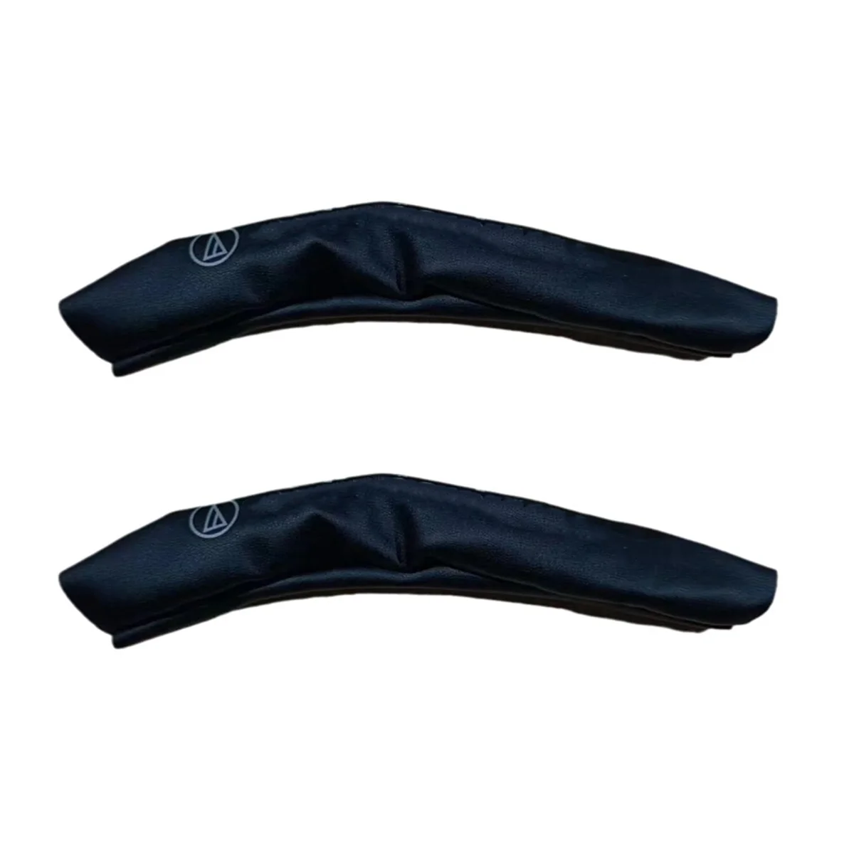 2Pcs Alternative Headband for Audio Technica ATH-M20X M30 M40 M50X Headphone Cushion Replace Cover Pad Head Band Black  -T44C