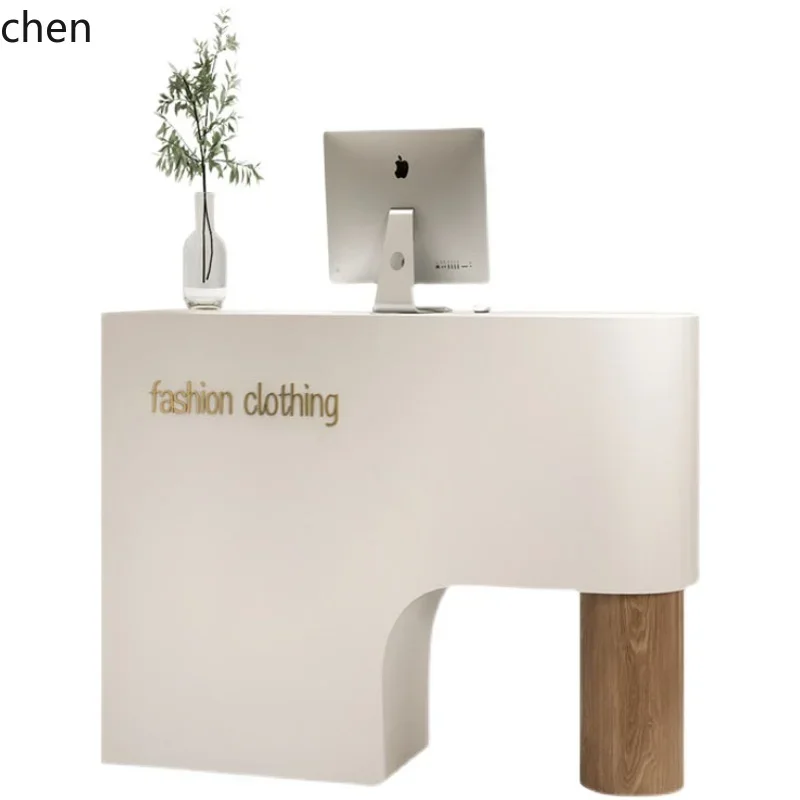 HT متجر لبيع الملابس الصغيرة، مكتب استقبال لصالون التجميل، شركة بسيطة وحديثة