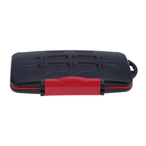 Minneskorthållare Skydd Bärbar Minneskortsask Organiserare Allt i ett Stötsäker för SD TF-kort Behållare 10 best sales micro sd-fodral - №2