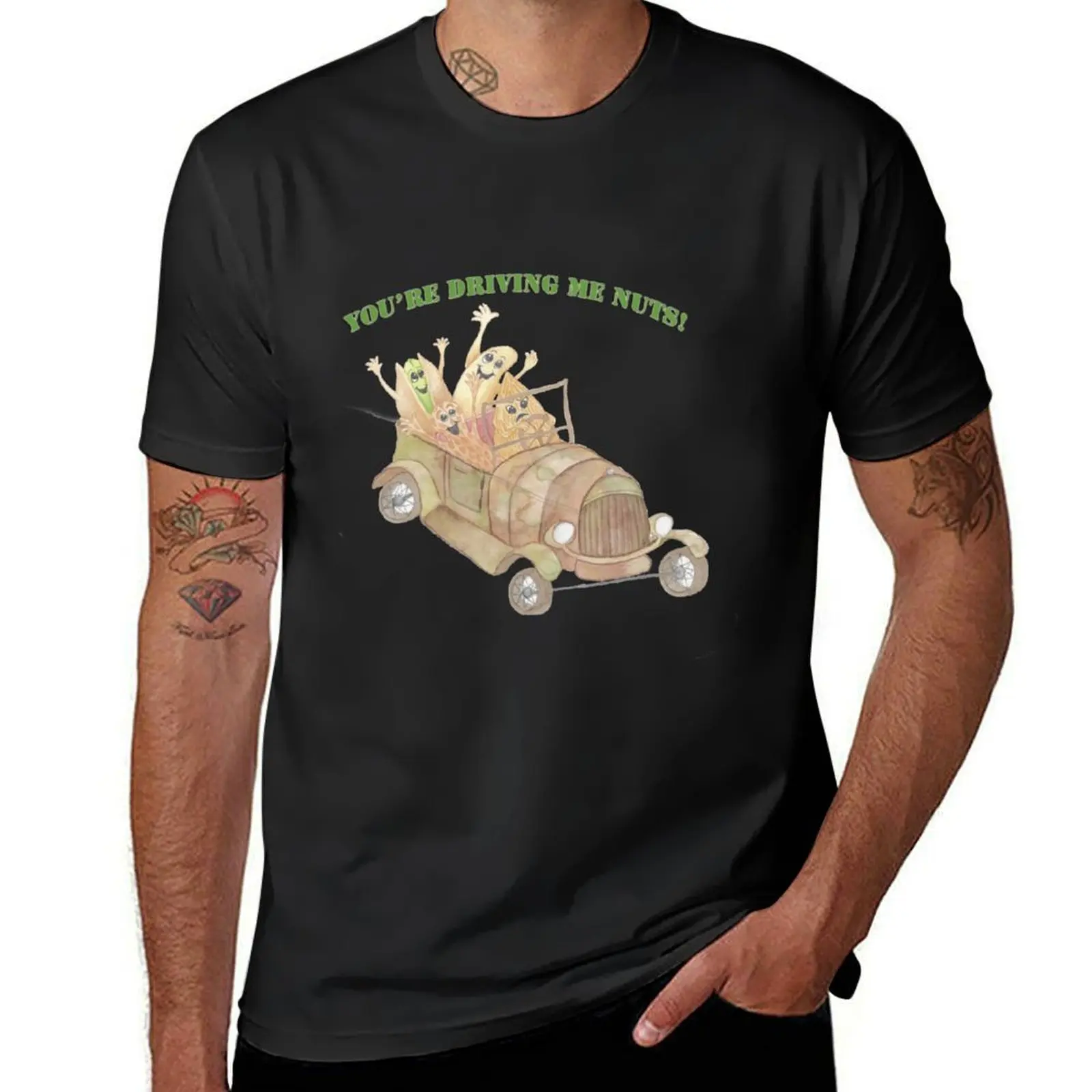 

You're driving me NUTS! T-Shirt cute clothes plus sizes blanks graphics Men's t-shirts