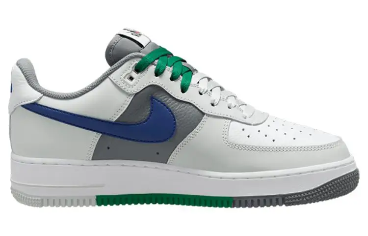 Кроссовки Nike Air Force 1 Low '07 LV8 светильник Серебристые темно-синие