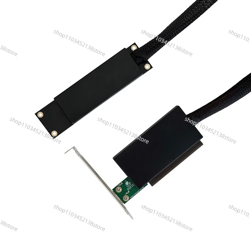يدعم هيكل الخادم البرجي PCIE4.0 Standard 256GT/s PCIE16X محول كابل تمديد بطاقة الرسومات