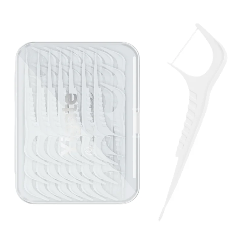 100pcs Dental Double-headed Orthodontic Floss Picks Interdental Brush Braces Brackets Cleaning Floss Between Teeth Cleaner Set