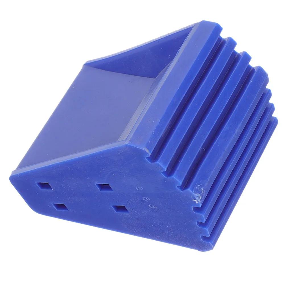 Premium Rubber Ladder Feet Caps Non-Slip Sturdy Ladder Foot Protector Cushion for Aluminum Fiberglass Step Ladders Floor Scratch