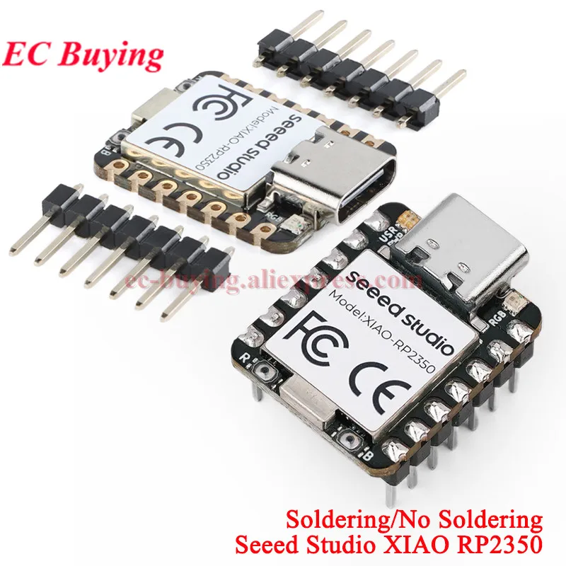 10pcs/1pc Seeed Studio XIAO RP2350 Development Board Module Raspberry Pi MicroPython 150MHz Arm Cortex-M33 and Hazard3 RISC-V