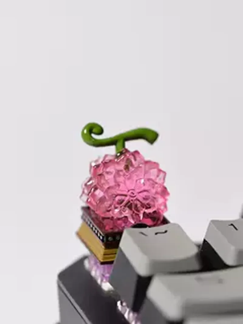 Devil Fruit Model Figure One Piece Gk Mechanical Keyboard Cross Shaft Customized Resin Transparent Keycaps Collection Decoration