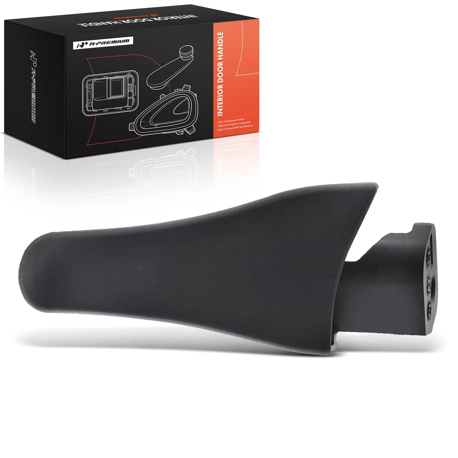 A-Premium Front Passenger Side Black Interior Door Handle for Kenworth T700 2011-2015 T2000 1997-2011 Peterbilt 587 2011
