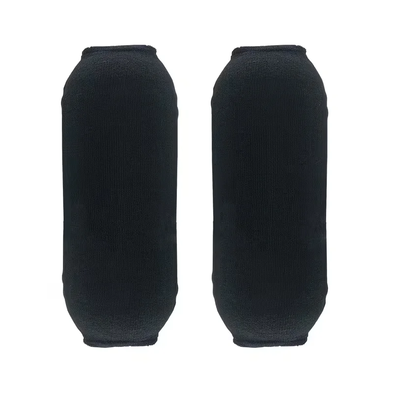 Black Yacht Fender Cover Boat Bumper Protector Anti-Collision Ball Sleeve Marine Floating Ball Sun Protection Cover 1pcs