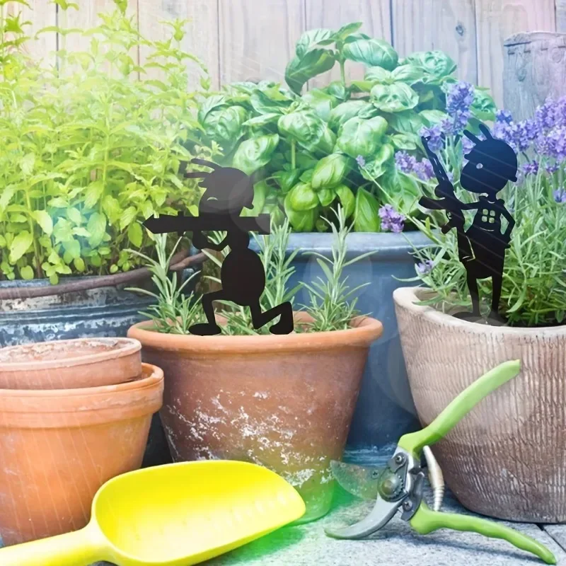 في الهواء الطلق حديقة النمل المعدنية ، حديقة الحلي ، ساحة الفن ، حصص الحديقة الخلفية ، الديكور البستنة