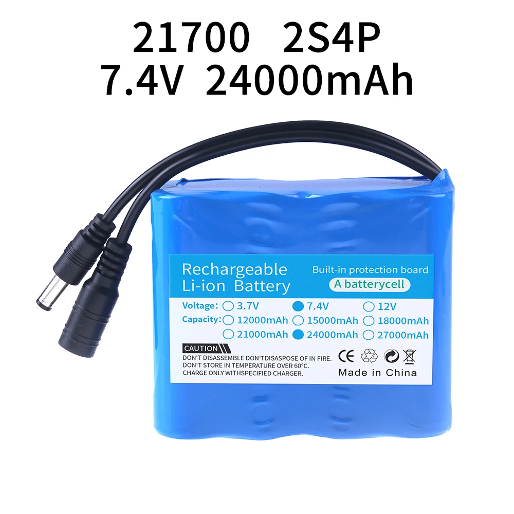 Lipo battery For T188 T888 2011-5 Remote Control Fish Finder Fishing Bait Boat Spare Parts RC toys accessories 2S 7.4V 24000mah