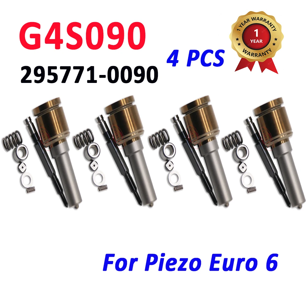 

4 PCS ORLTL G4S090 Diesel Injector Nozzle g4s090 295771-0090 Fuel Injector 2957710090 For DENSO Piezo Common Rail Injection