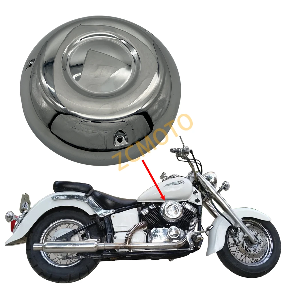 Motorcycle Air Filter Cover And Intake Cover Electroplating Accessories Suitable For Yamaha DS400 ds650 DS 400 650 1996-2013