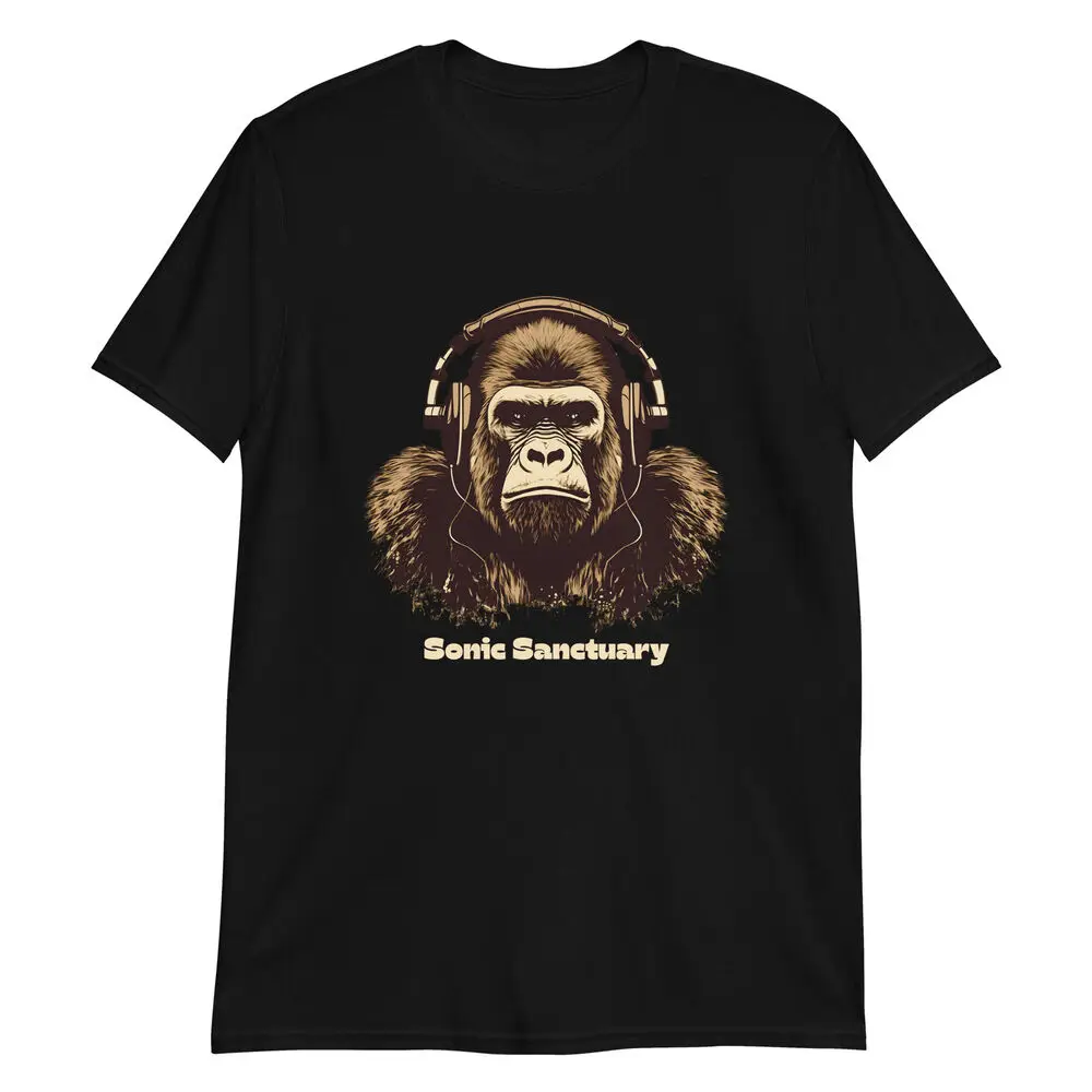 Sanctuary: Musical Gorilla T-Shirt Anime Graphic T-shirts For Men Clothing Women Tees Y2K Tops Unisex Summer Short Sleeve