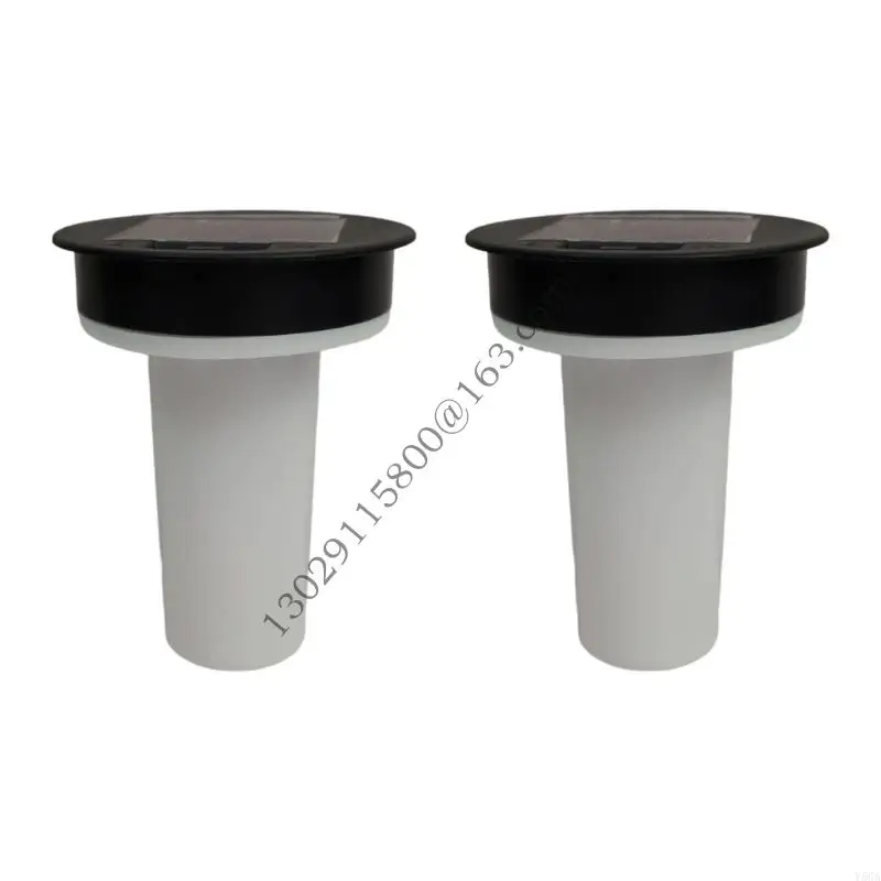 

2Pcs Solar Light Replacement Top Waterproof Simulation Flame LED Solar Light LED Garden Lamp Outdoor Patio Lighting