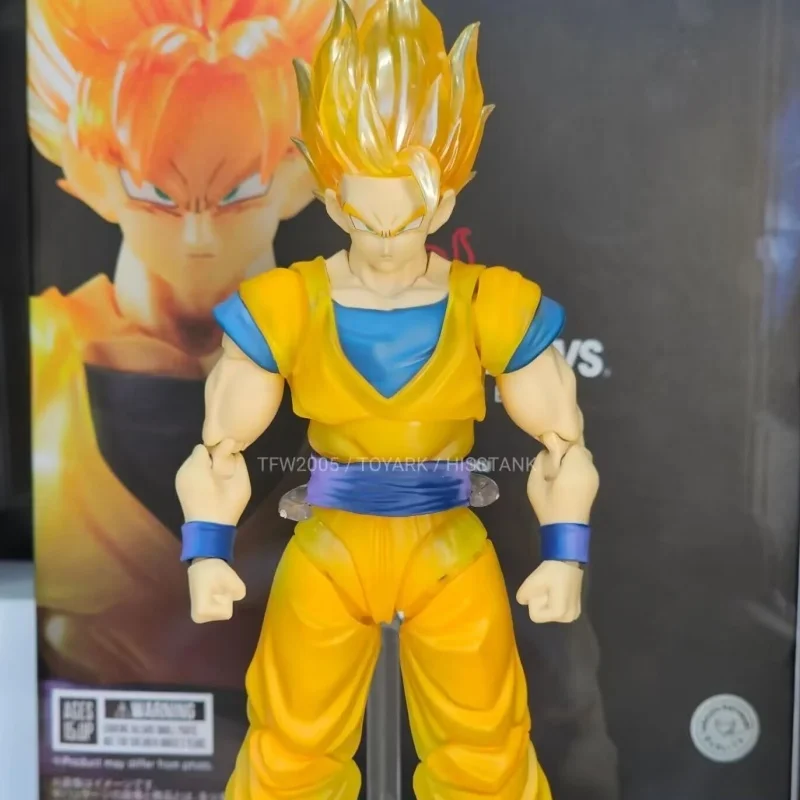 

Bandai S.H.Figuarts SHF Dragon Ball SUOER SAIYAN SON GOKU Z FIGHERS Full Action Anime Pvc Model Kit Finished Toy Gift Sending ch