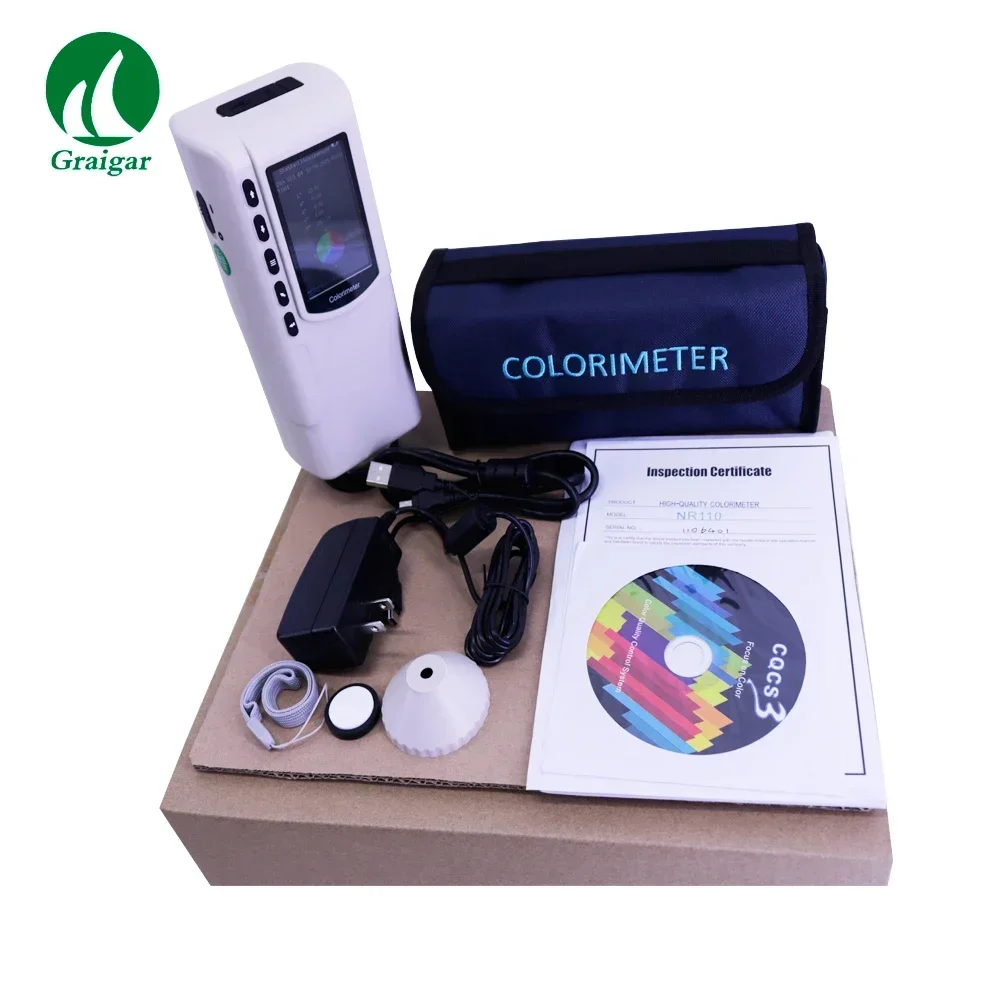 2026//NR110 Portable Colorimeter Digital Color Difference Meter Diameter 4mm Color
