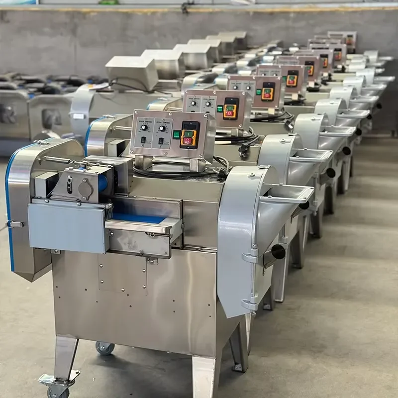 Commercial 304 Stainless Steel Cube Cutting Machine Fruit Vegetable Dicing Machine Vegetable Cutter