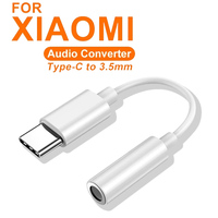 For HiFi Type C To 3.5mm Aux Adapter For Xiaomi Mi 12 11 Type-C 3.5mm Jack Headphones Audio Cable POCO X5 Pro Redmi Note 9 10 11