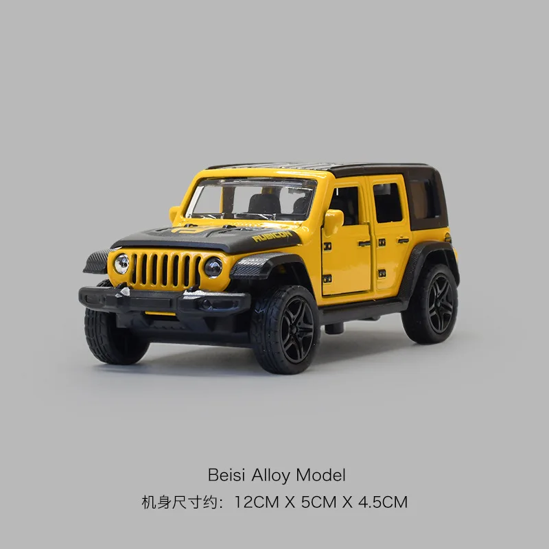 1:36 Scale Off-road Alloy Car Model, Sound and Light Vehicle Model Set, Simulation Car Gift, Door Opener