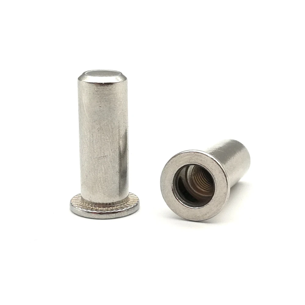 M4 M5 M6 M8 M10 Stainless steel blind inserts nut with closed end Flat head rivet nut Sealed 304PTGS