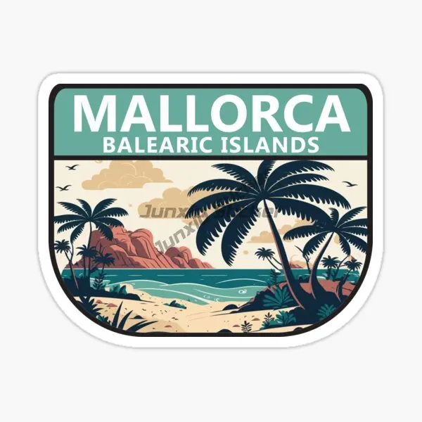 

Spain Mallorca Scenic Car Stickers Vinyl Self-adhesive Decor Decal Car Decoration Accessories
