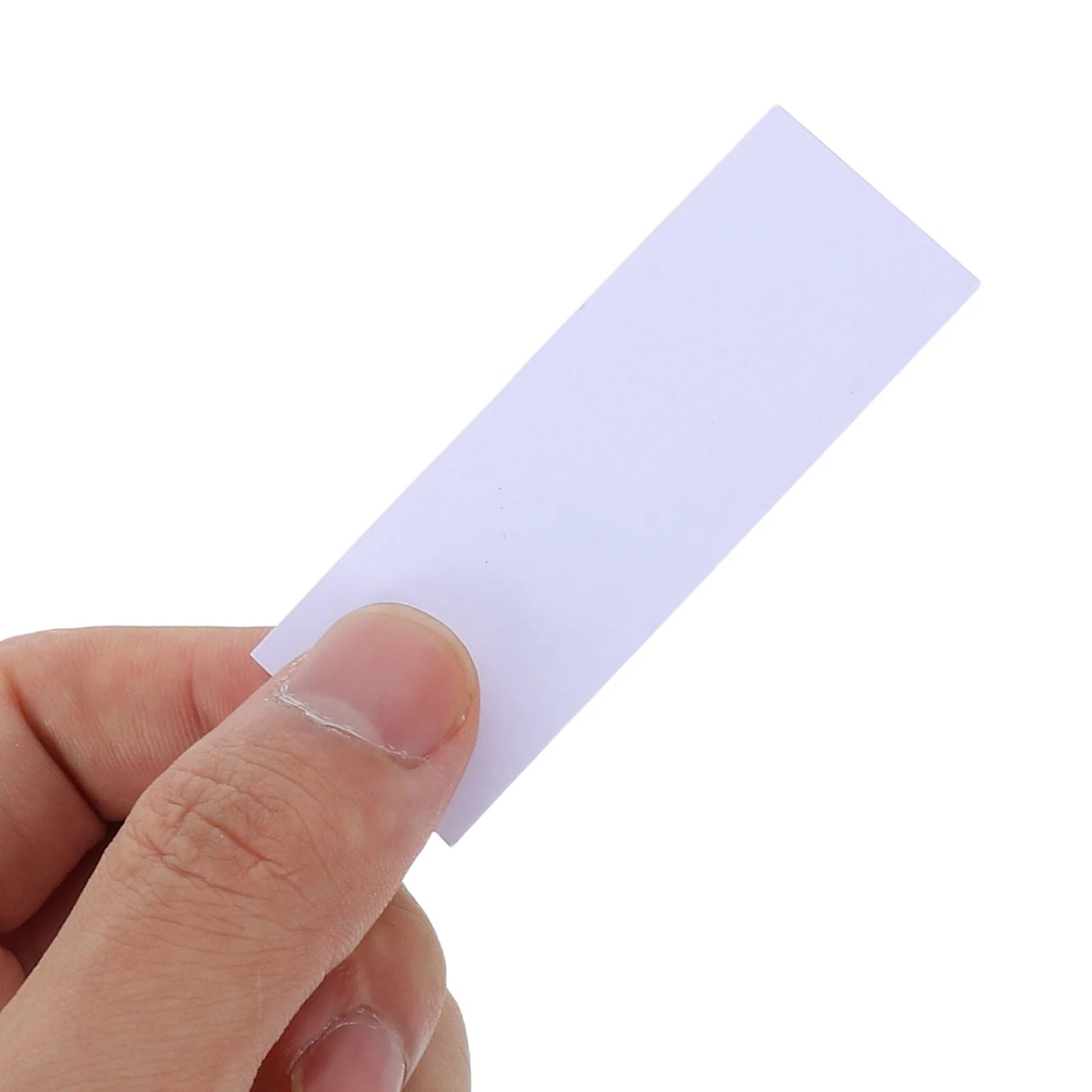

50 Sets Self Adhesive Label Bag Card Plastic Sleeve Sticky Pockets Pvc Index Holder