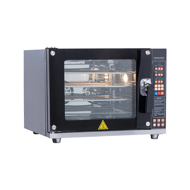 Stainless Steel Electric Mini Hot Air Baking Oven for Home and Commercial Use Cake Shop Restaurant