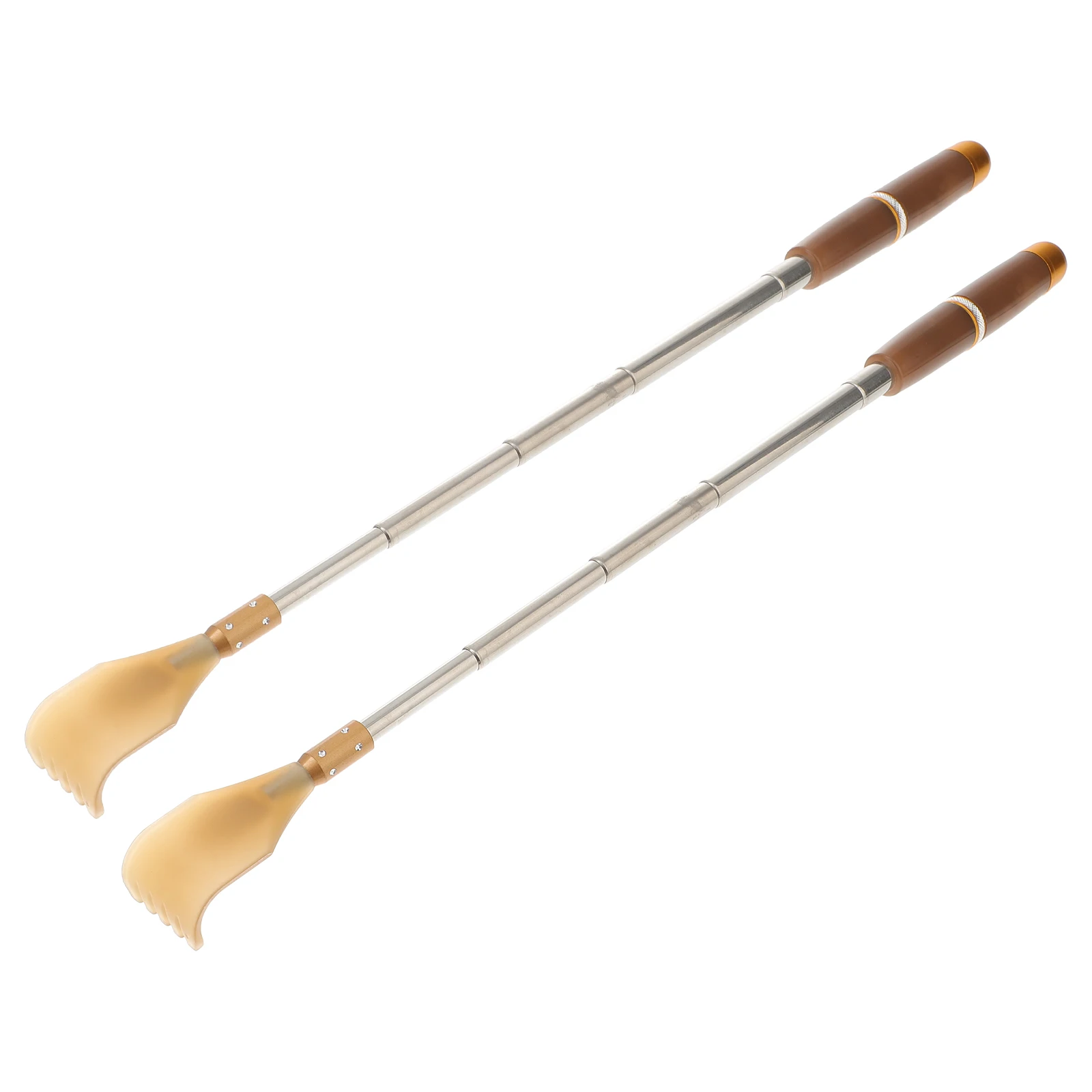 

2Pcs Durable Back Scratchers Practical Anti Itch Massager Portable Body Relaxation Tool Coffee Back Scratching Tool