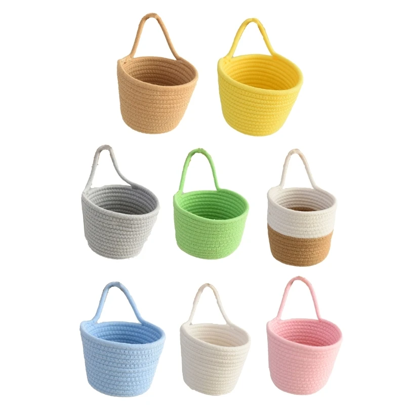 Wall Hanging Baskets Kitchen Round Hanging Baskets Handwoven Plant Basket Dropsale