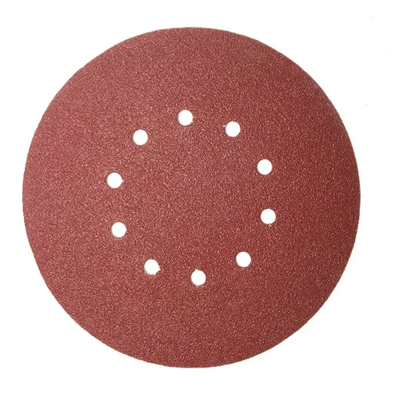 10pcs 225mm Sanding Discs 9Inch 10 Hole Sanding Paper 60-2000# Abrasive Sanding Disc for Drywall Sander Wood Furniture Finishing