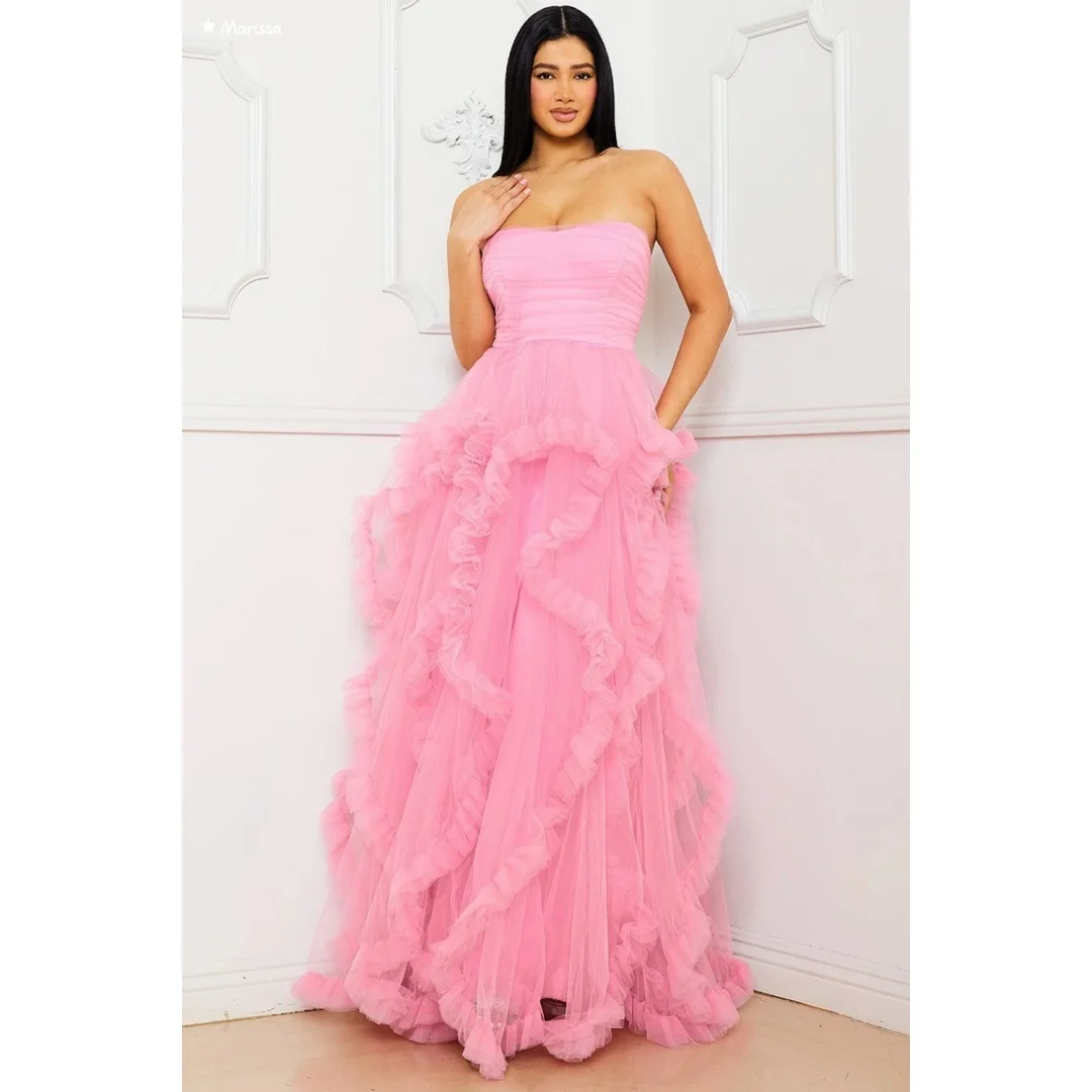 

Marissa Off-shoulder Evening Dresses for Special Occasions Custom Made Elegant Prom Dresses 2025 Chiffon Sweetheart Ball Gowns