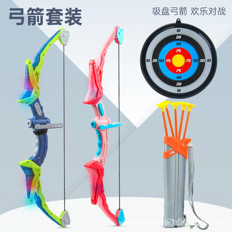 

New Kids Archery Bow And Arrows For Children Outdoor Sports Toys Bow Practice Recurve Hunting Shooting Toy Boys Girls Bow Set