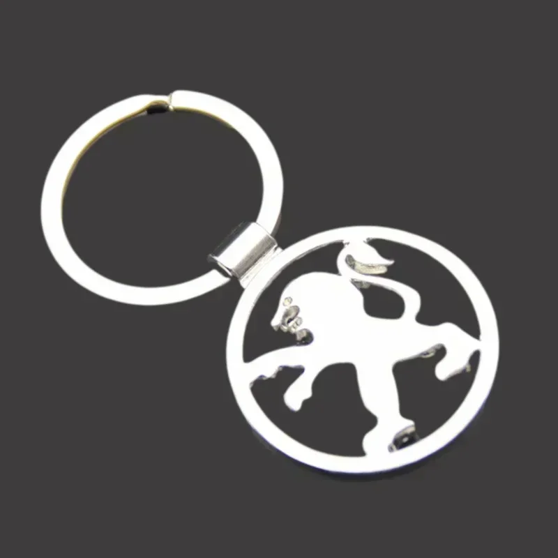 Car Key Ring Chain for Peugeot 206 308 207 2008 107 307 208 306 3008 408 508 205 4008 5008 103 106 406 407 301 Keychain Keyring