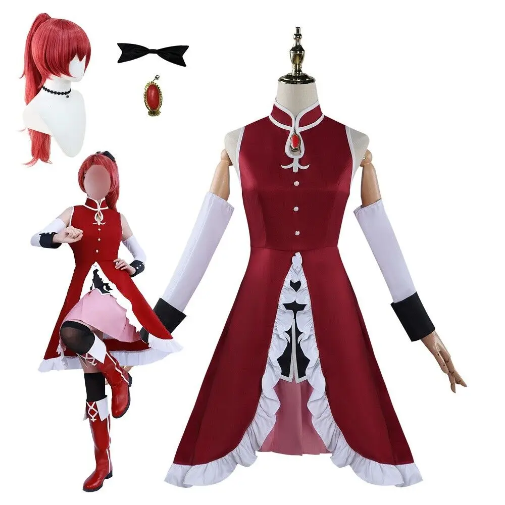 

Fulujiacos Sakura Kyoko Cosplay Costume Outfit Party Halloween