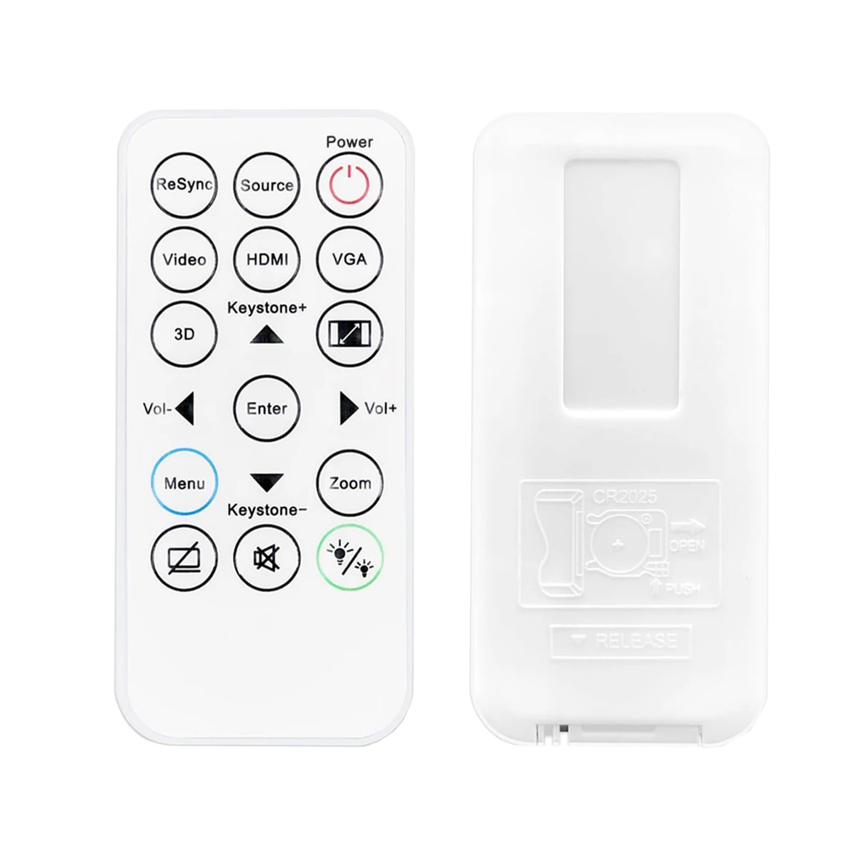 Projector Remote Control For Optoma HD27E HD290 WU335 WU3343 S311AB U2 S341 S341G X341 W330 HD27E HD143X DX349