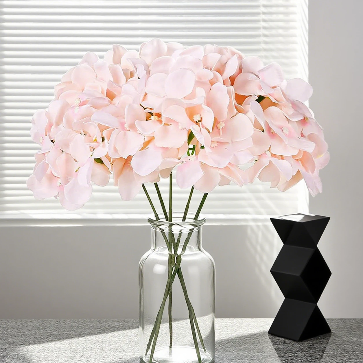 

5/10pc Artificial Flower Silk Hydrangea Combination Garden Wedding Bridal Bouquet Home Room Decorations Festival Party Accessory